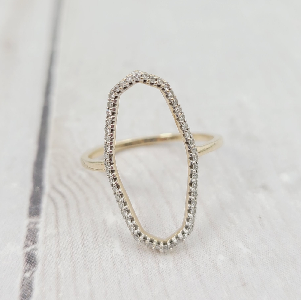 Kendra Scott Diamond Dani Ring
